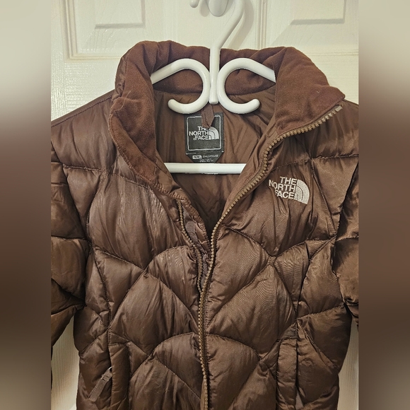 North Face Puffer Jacket Girls Medium - Picture 3 of 3